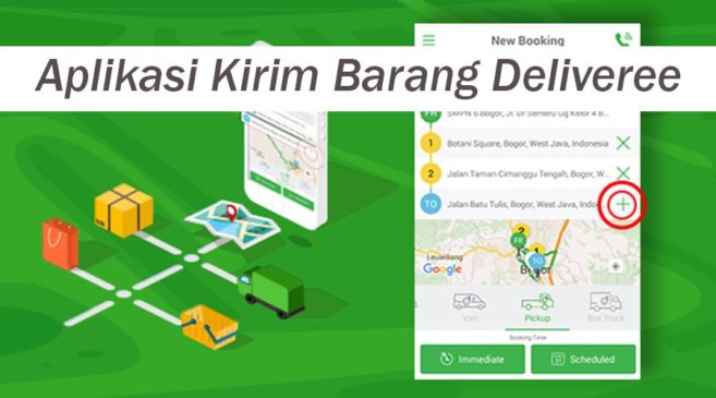 aplikasi kirim barang deliveree