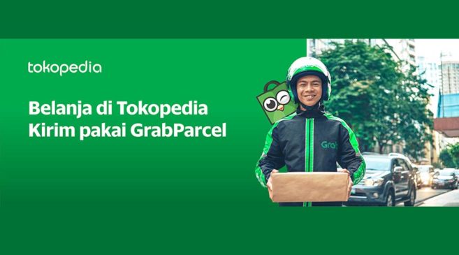 tokopedia grabparcel - artikel logistik - tokopedia grab parcel