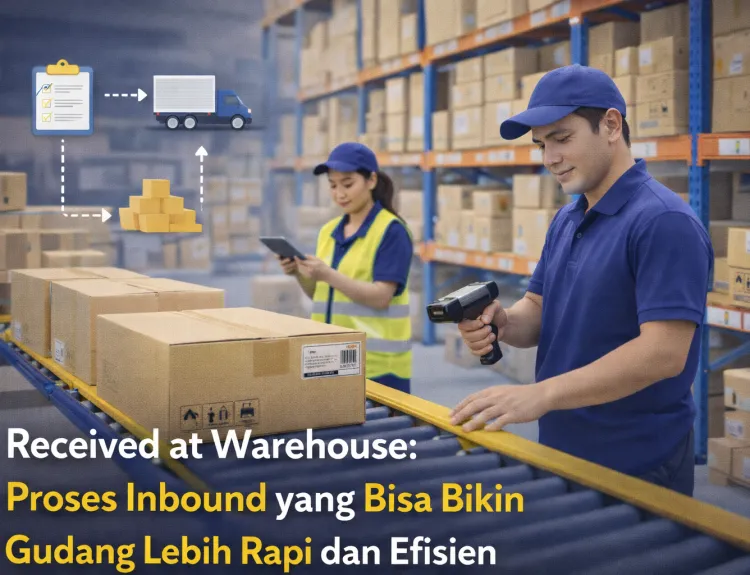Received at Warehouse: Proses Inbound yang Bisa Bikin Gudang Lebih Rapi dan Efisien