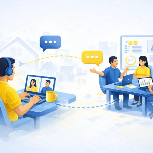 Tips Adaptasi Kerja Hybrid Menjaga Ritme Kerja dan Komunikasi Tim Tetap Sejalan